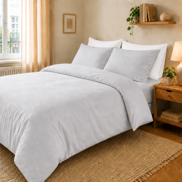 TRIO - Houz'Bed Zip & Clip - 57 fils 100% coton - Galet
