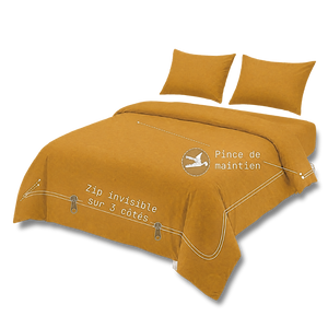 SOLO - Houz'Bed Zip & Clip - Percale Collection 2026 - Sienne