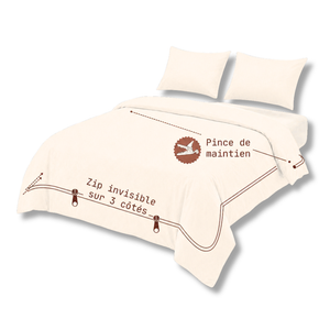 SOLO - Houz'Bed Zip & Clip - Gaze de coton - Olympe