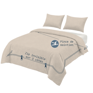 SOLO - Houz'Bed Zip & Clip — Gaze de Coton Cocon - Dubaï