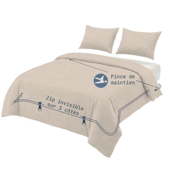 SOLO - Houz'Bed Zip & Clip — Gaze de Coton Cocon - Dubaï