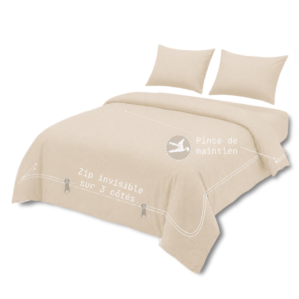 SOLO - Houz'Bed Zip & Clip - Percale Collection 2026 - Kyoto