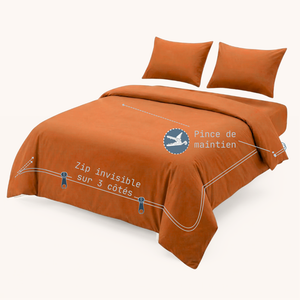 Houz'Bed Zip & Clip — Gaze de Coton Cocon - TERRA