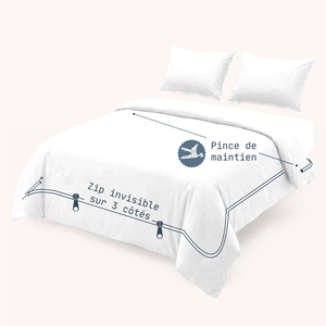 Houz'Bed Zip & Clip — Gaze de Coton Cocon - ALBA