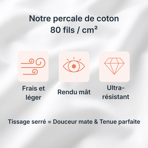 Houz'Bed Zip & Clip — Gaze de Coton Cocon - ALBA