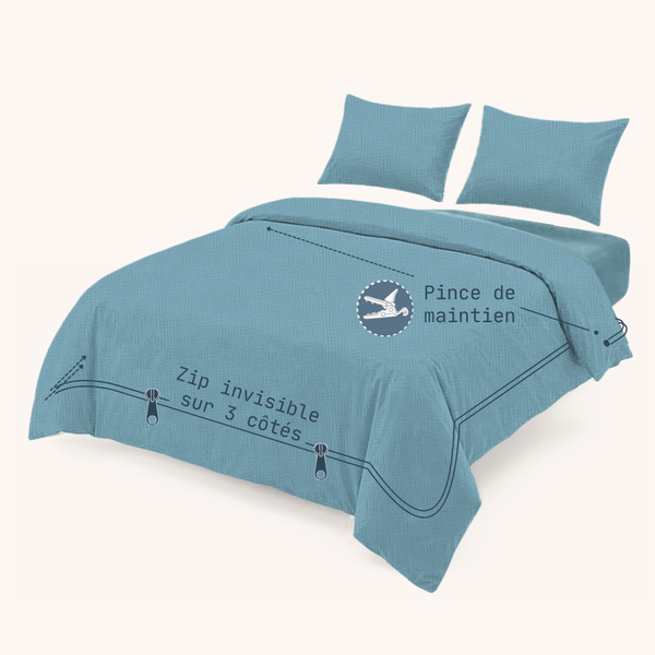 Houz'Bed Zip & Clip — Gaze de Coton Cocon - Dallas