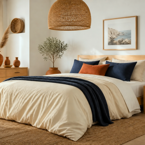 SOLO - Houz'Bed Zip & Clip - Percale Signature - Doha
