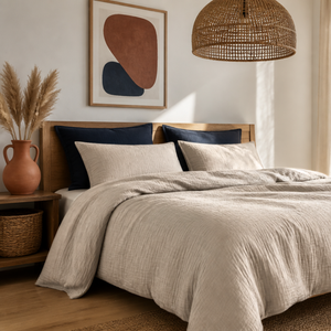 SOLO - Houz'Bed Zip & Clip — Gaze de Coton Cocon - Mykonos