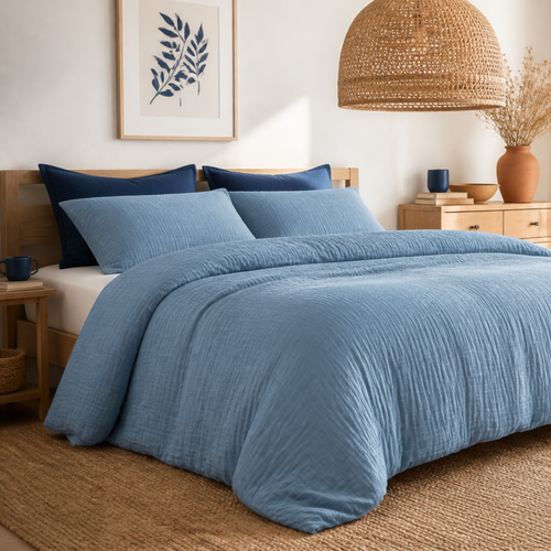 SOLO - Houz'Bed Zip & Clip — Gaze de Coton Cocon - Dallas