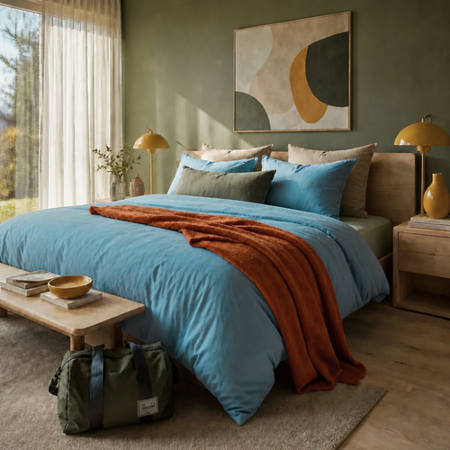 DUO - Houz'Bed Zip & Clip - Percale Collection 2026 - Helsinski