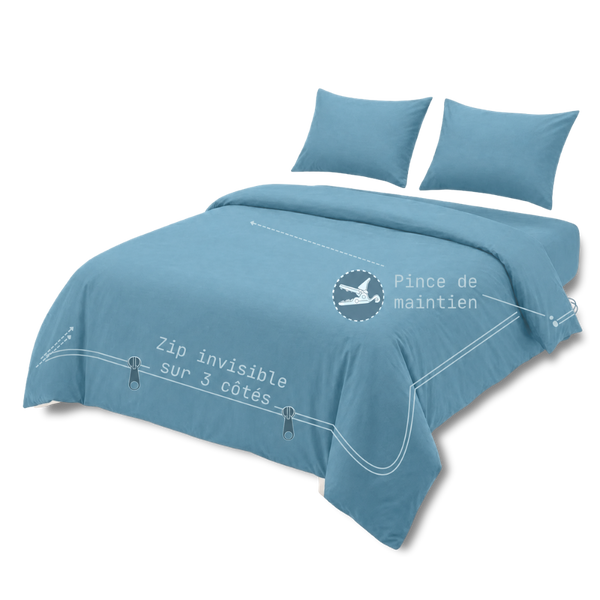 SOLO - Houz'Bed Zip & Clip - Percale Collection 2026 - Helsinski