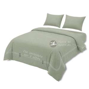 SOLO - Houz'Bed Zip & Clip - Percale Collection 2026 - Santa Fé