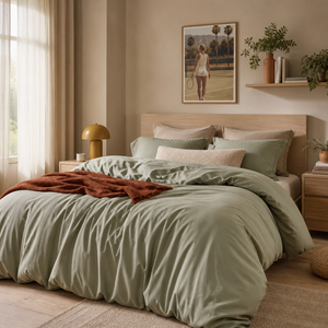 TRIO - Houz'Bed Zip & Clip - Percale Collection 2026 - Santa Fé