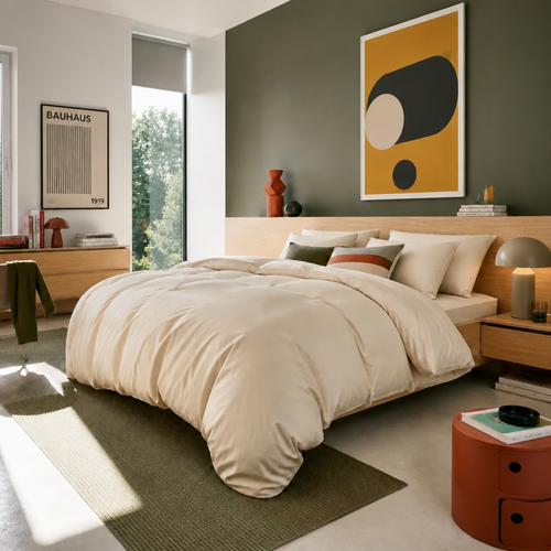 TRIO - Houz'Bed Zip & Clip - Percale Collection 2026 - Kyoto