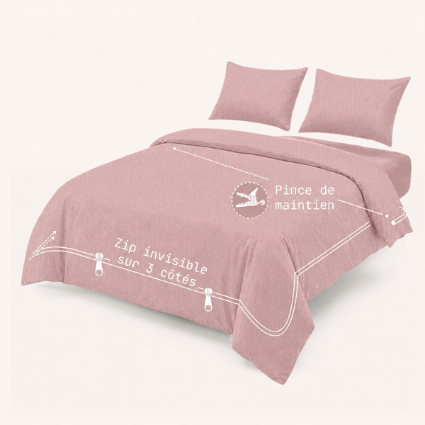 SOLO - Houz'Bed Zip & Clip - Gaze de coton - Vérone